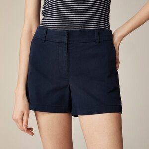 J Crew Chino Short 4 Inch Length in Navy